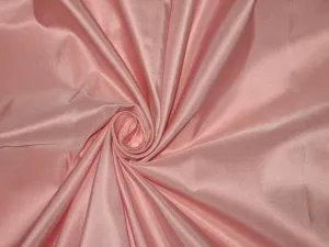 100% Pure SILK TAFFETA FABRIC Light Pink 54&quot;TAF185