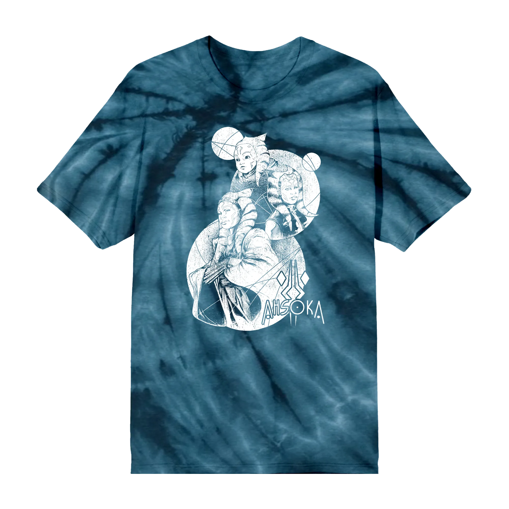 Ahsoka Evolution Tie Dye Tee