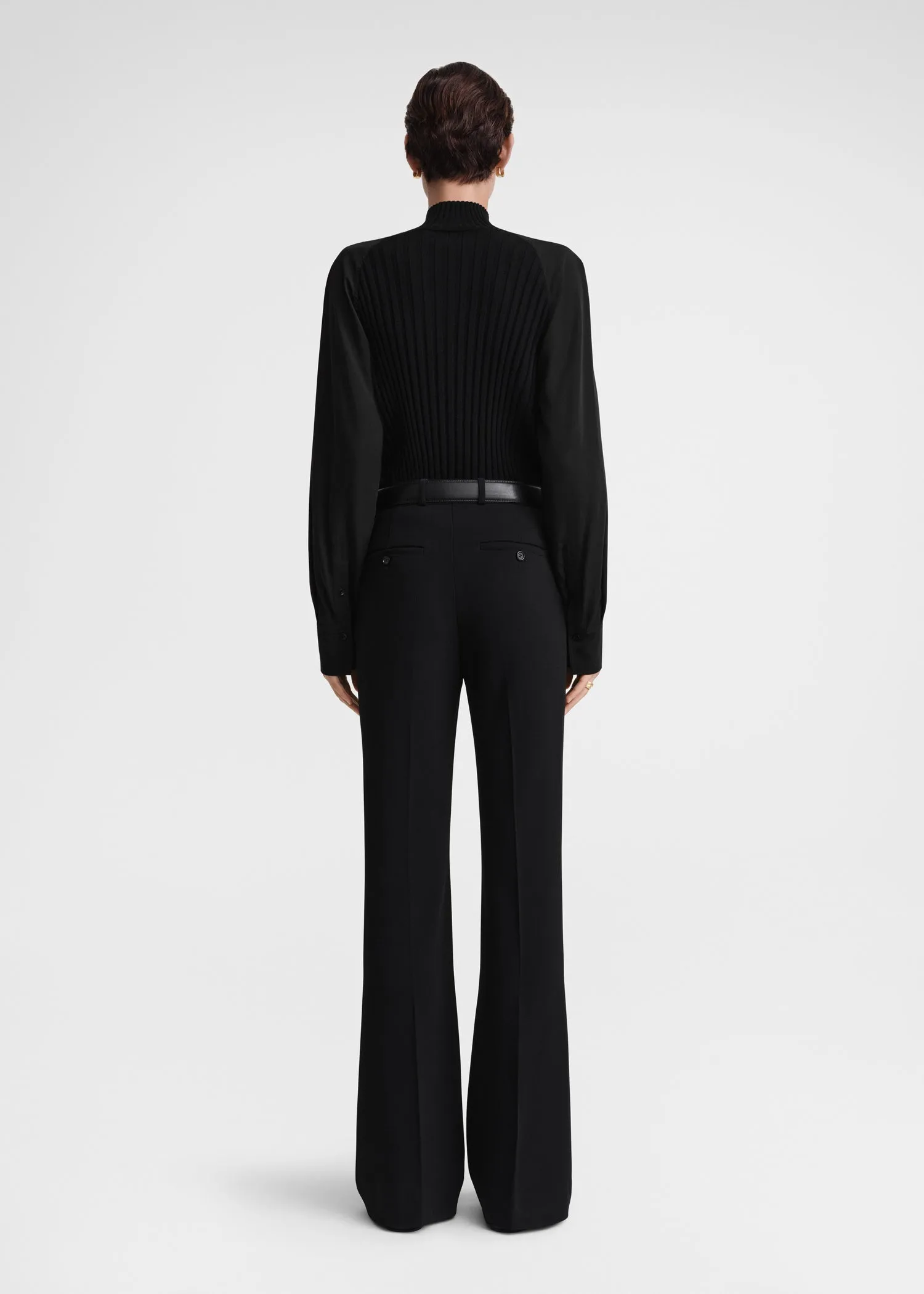 Bi-material top black