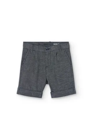 Boboli shorts for children and boys in denim 736040-2440 sailor