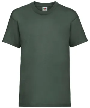 Bottle Green - Kids valueweight T