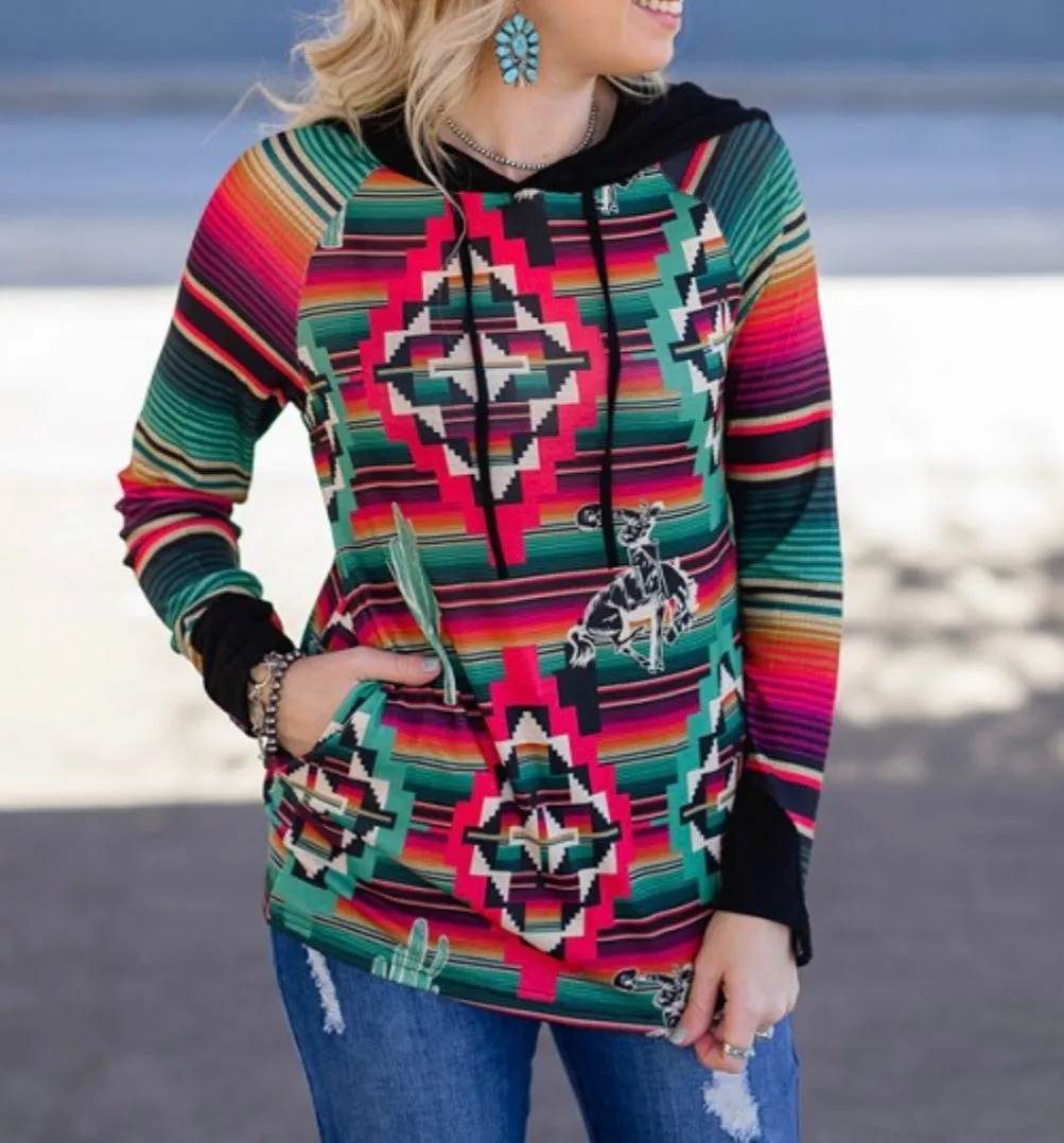 Bucking Cacti Pullover