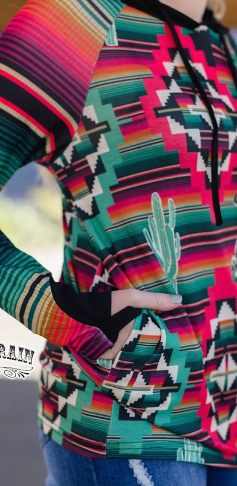 Bucking Cacti Pullover