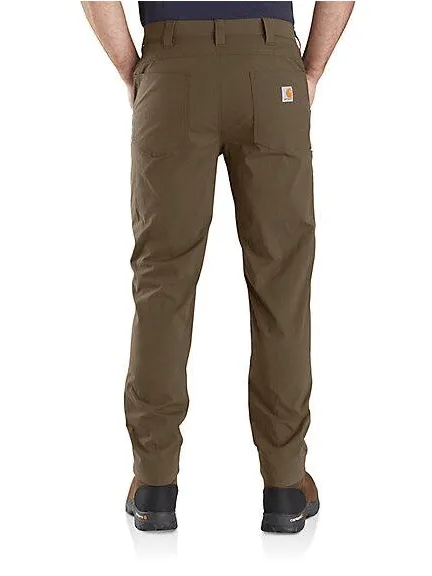 Carhartt 104750-217 Mens Force Relaxed Fit Ripstop 5 Pocket Work Pant Tarmac