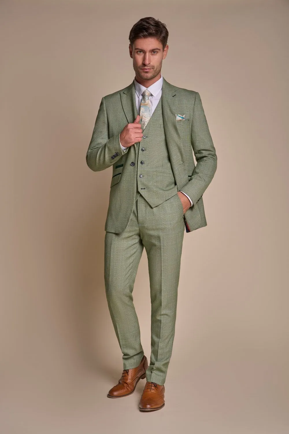 Caridi Sage Waistcoat
