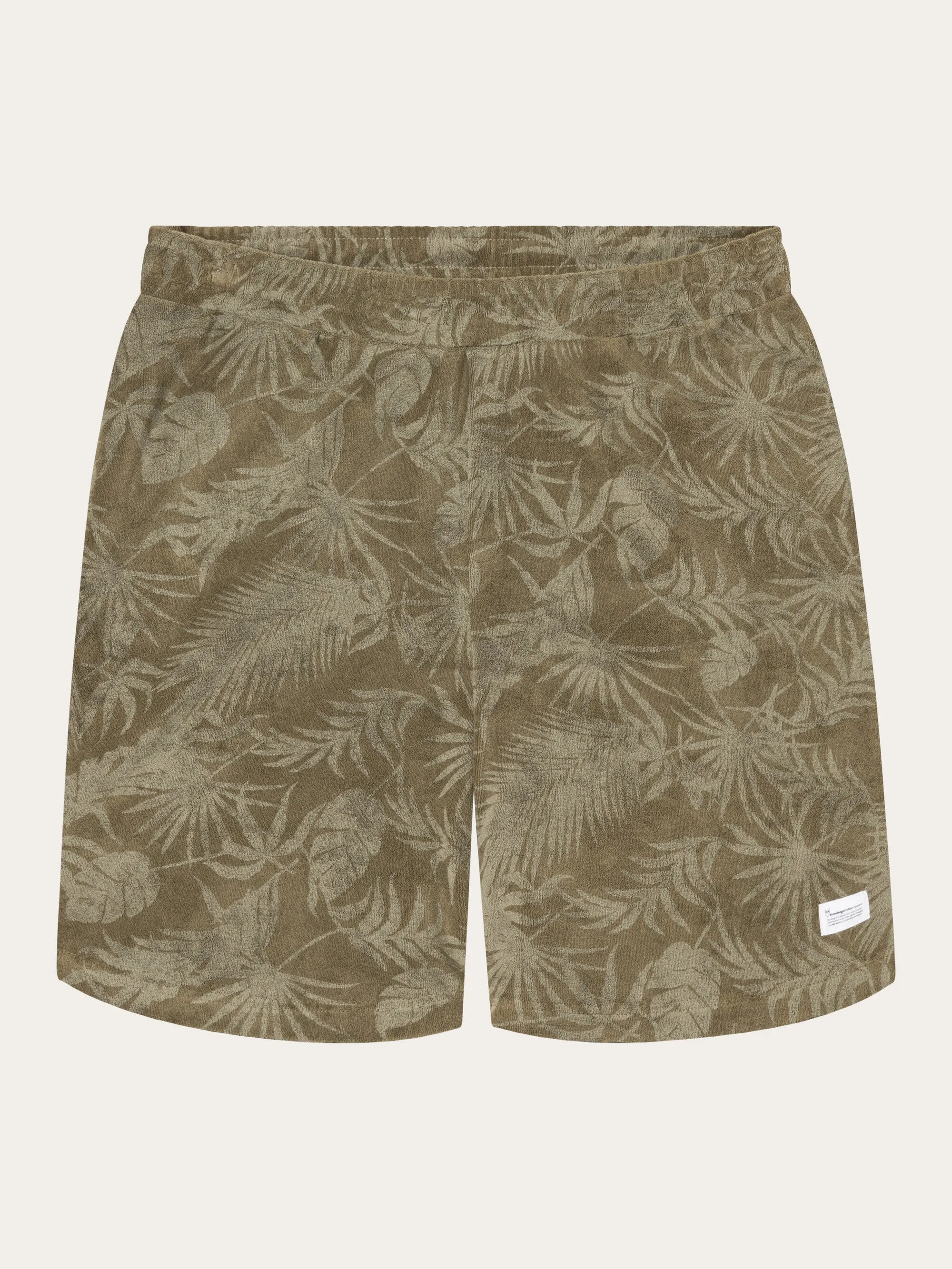 Casual printed terry short - AOP