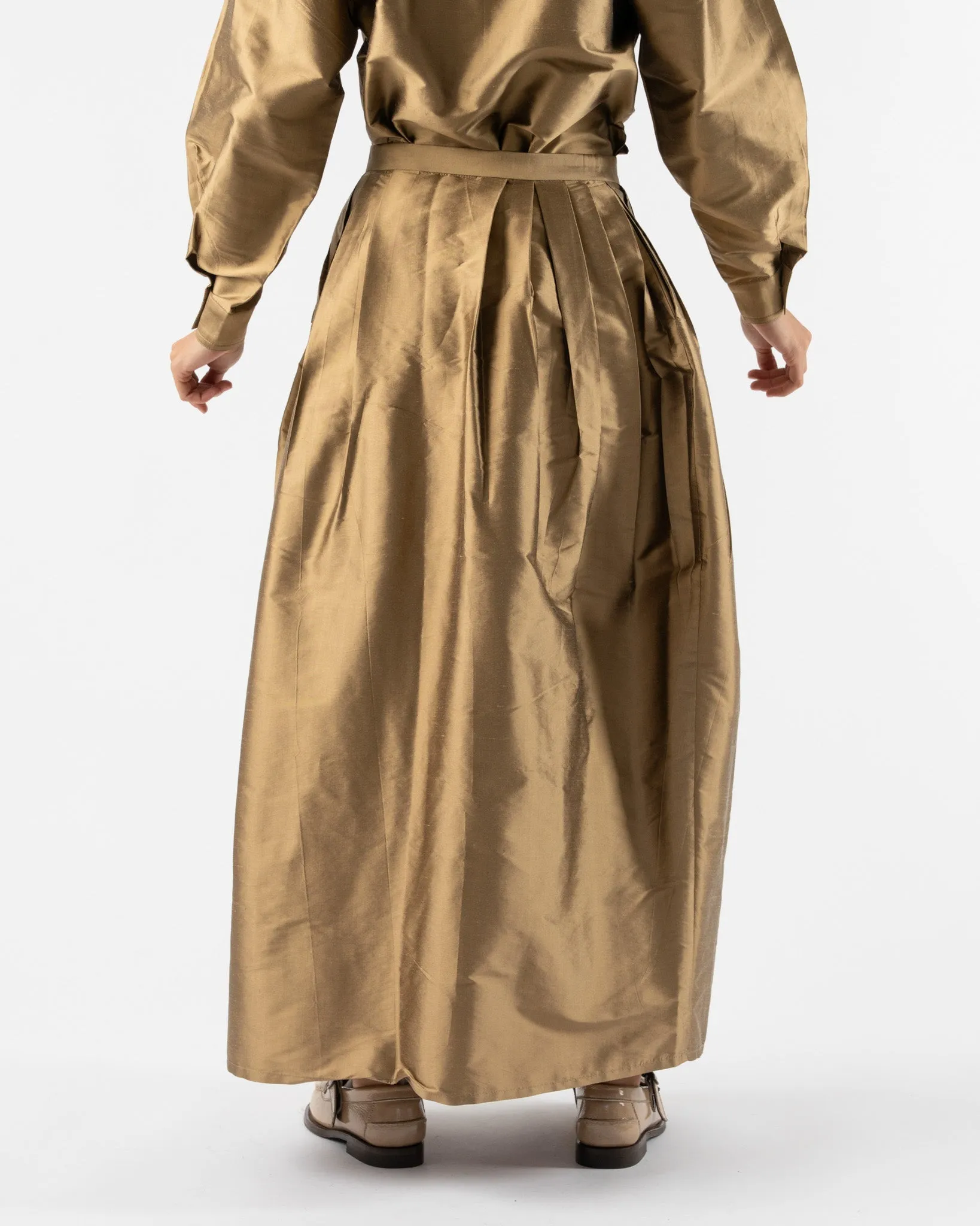 Chelsea Mak Athena Skirt in Copper
