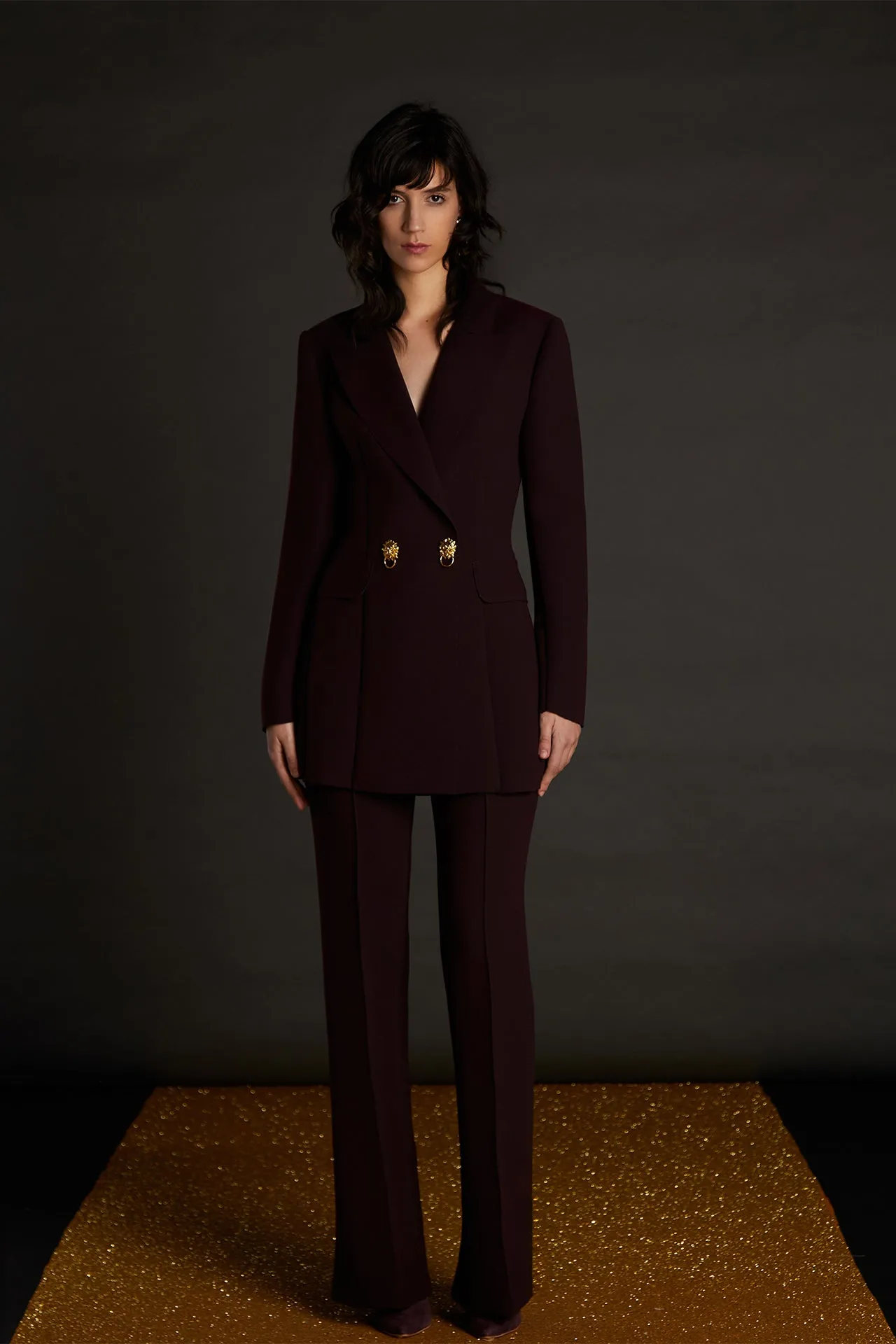 Chic Tailored Blazer and Trousers Set