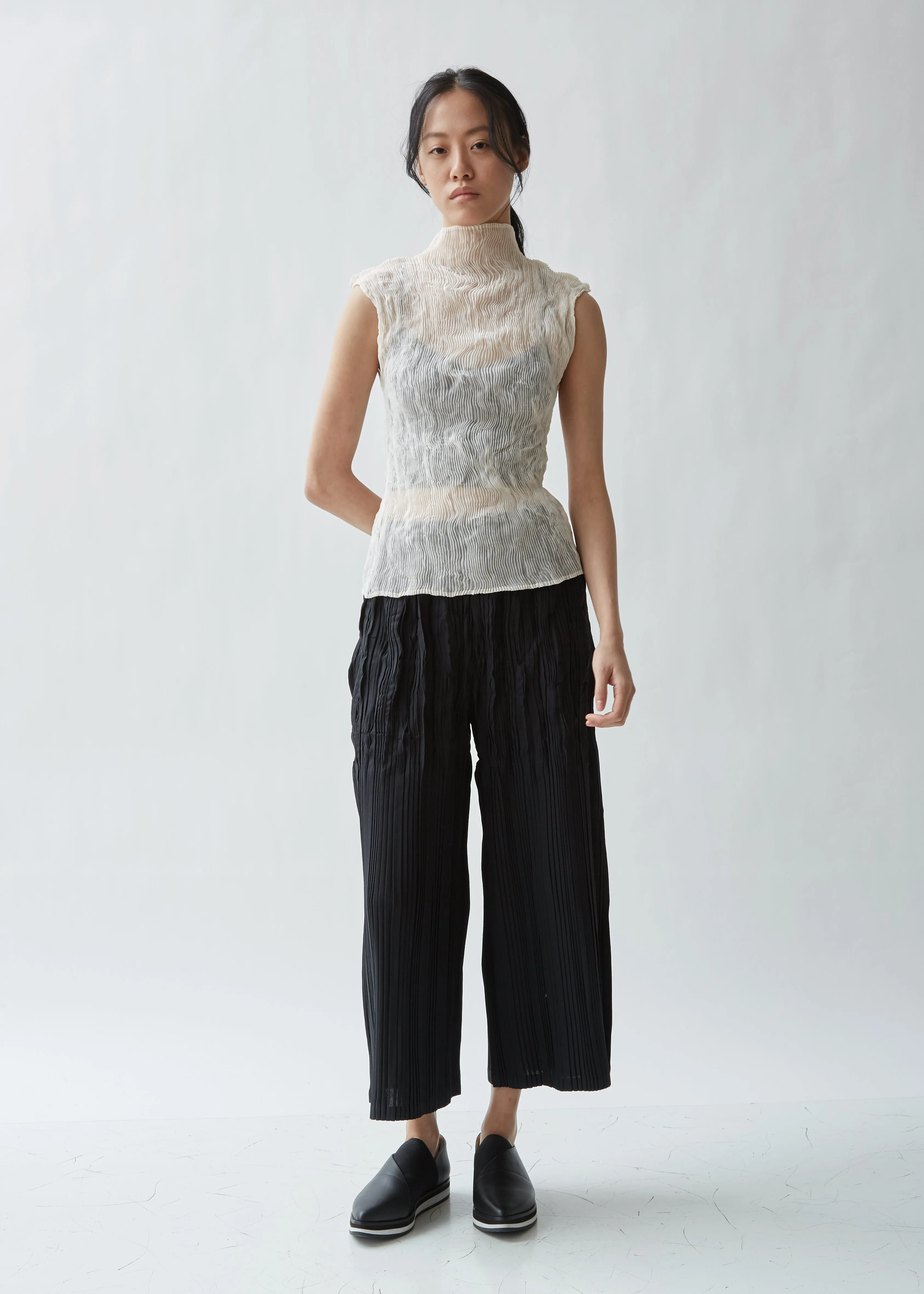 Chiffon Twist 2 Sleeveless Top