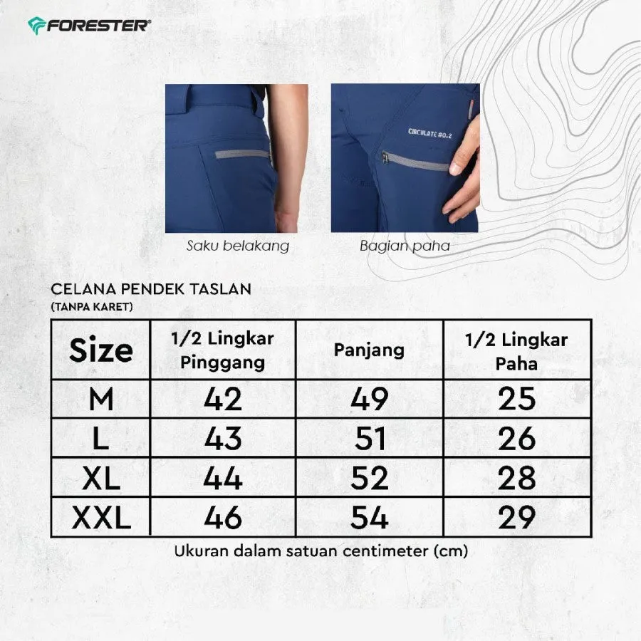 [CLEARANCE] Forester CLF 08413 Circulate #2 Short Pants