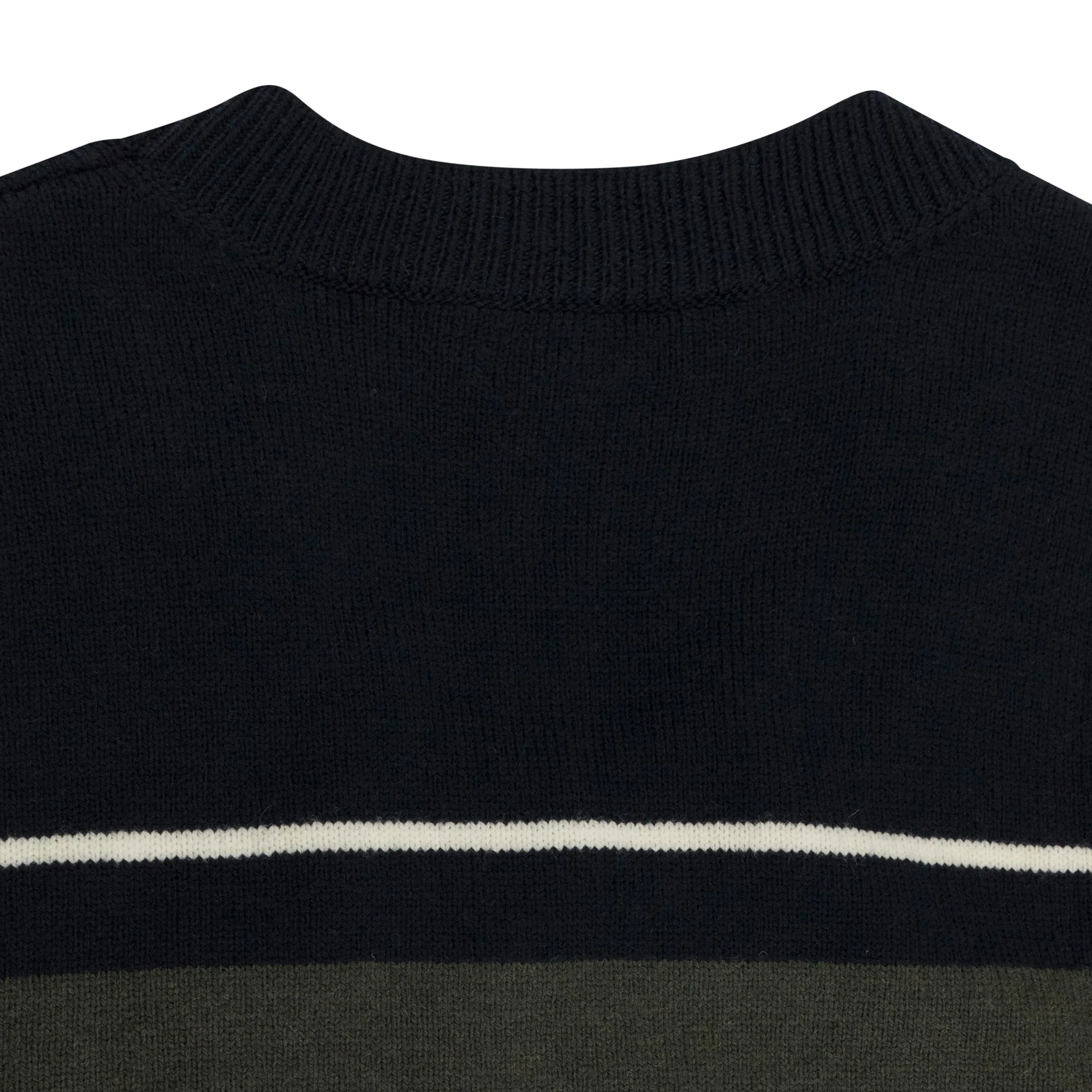 DANGLED RIB KNIT SWEATER VEST