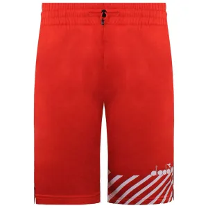 Diadora Bermuda Mens Red Shorts