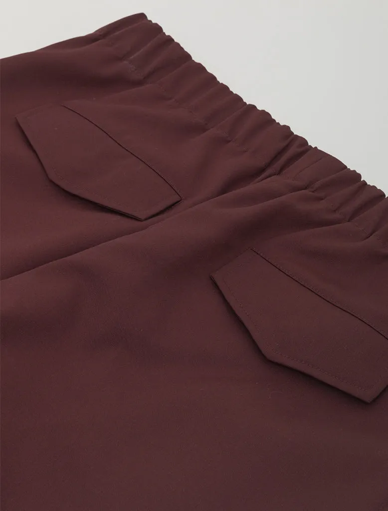 ELASTICATED TROUSER