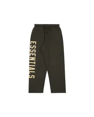 Fear of God Essentials Heavy Fleece Relaxed Sweatpants in Brown xld