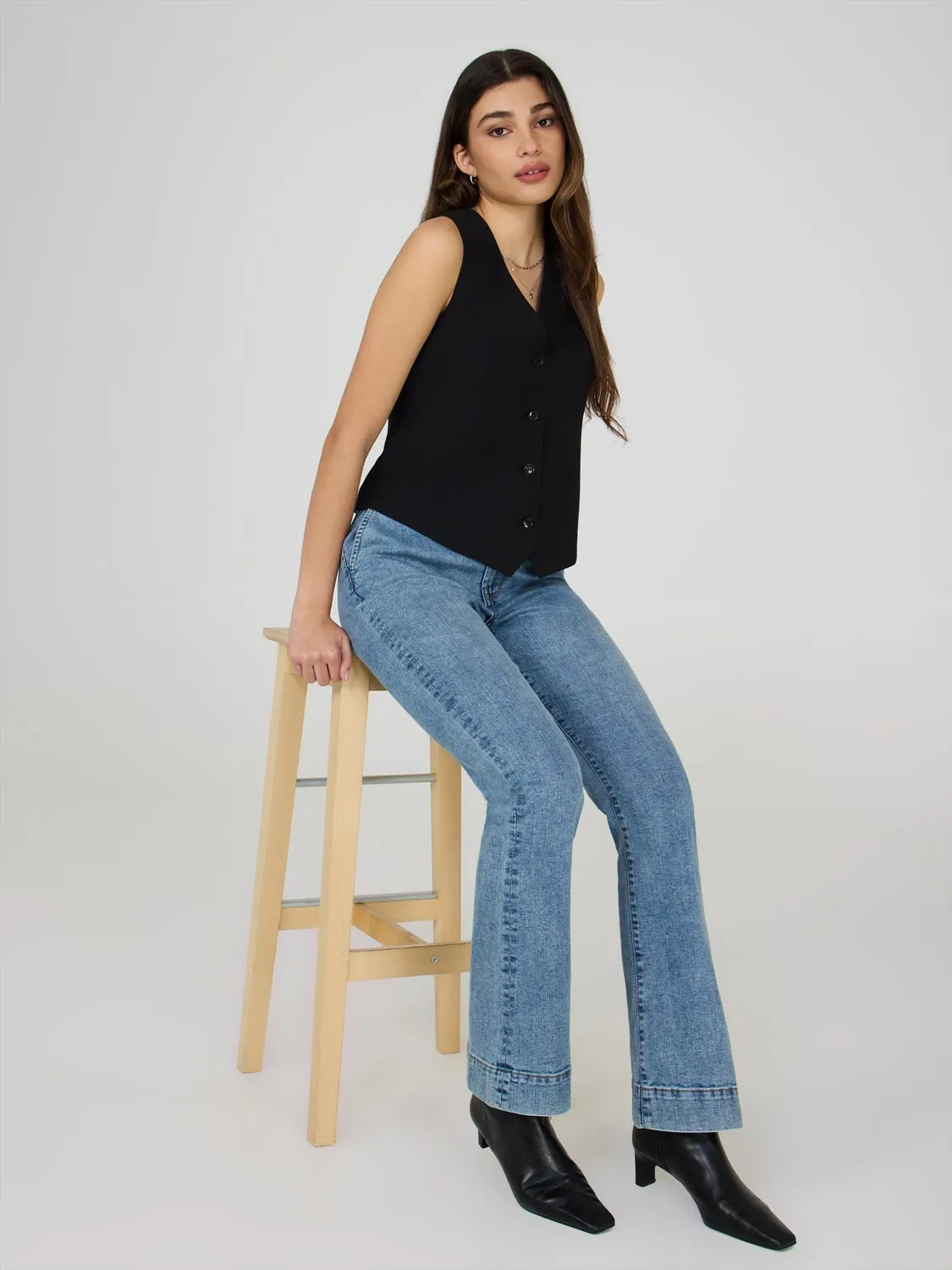 Flare Leg Jeans