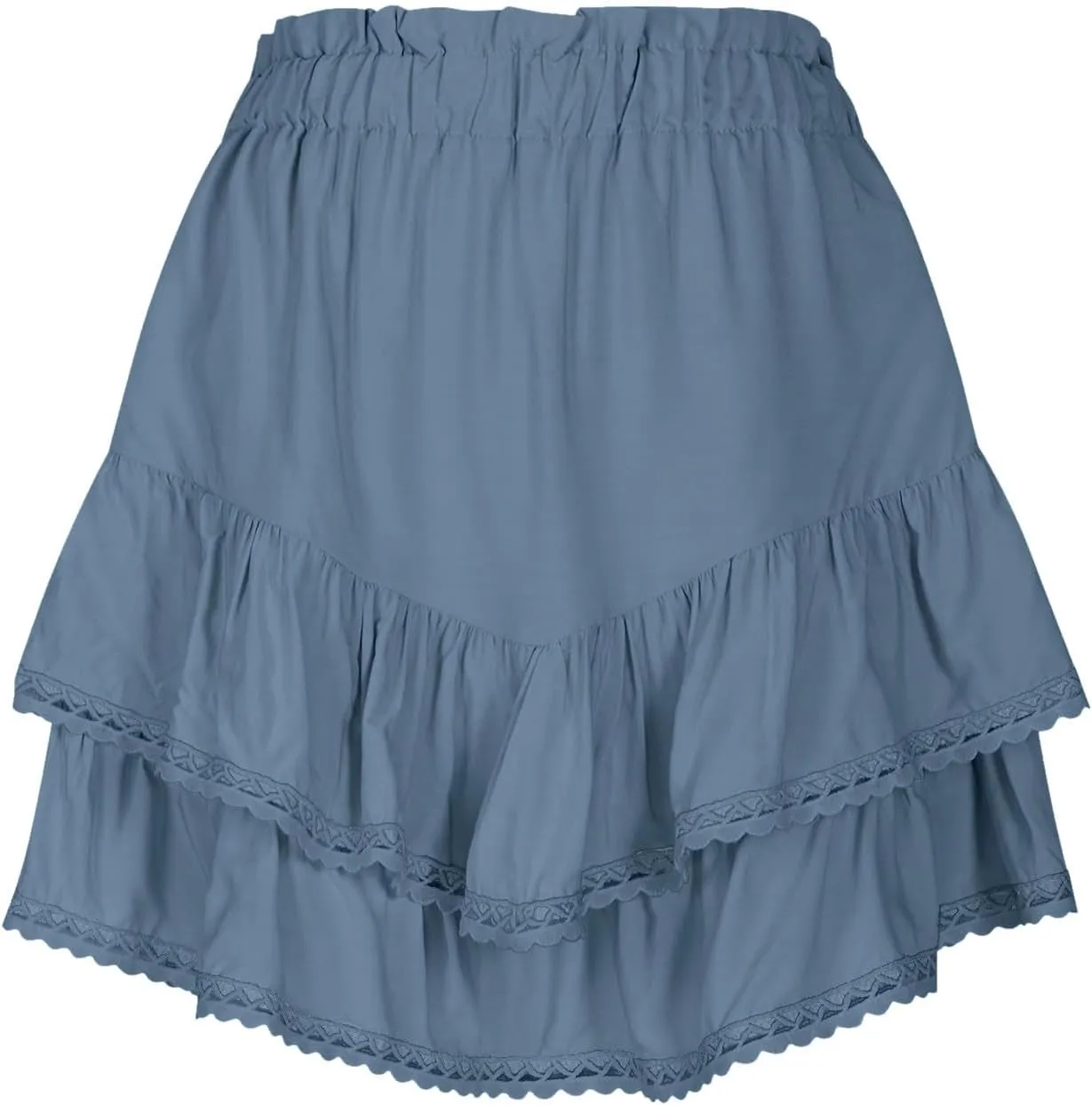 Flowy Shorts for Women Casual Boho Floral Skort Ruffle Mini Skirts Running Tennis Butterfly Shorts 2025 Trendy Outfit