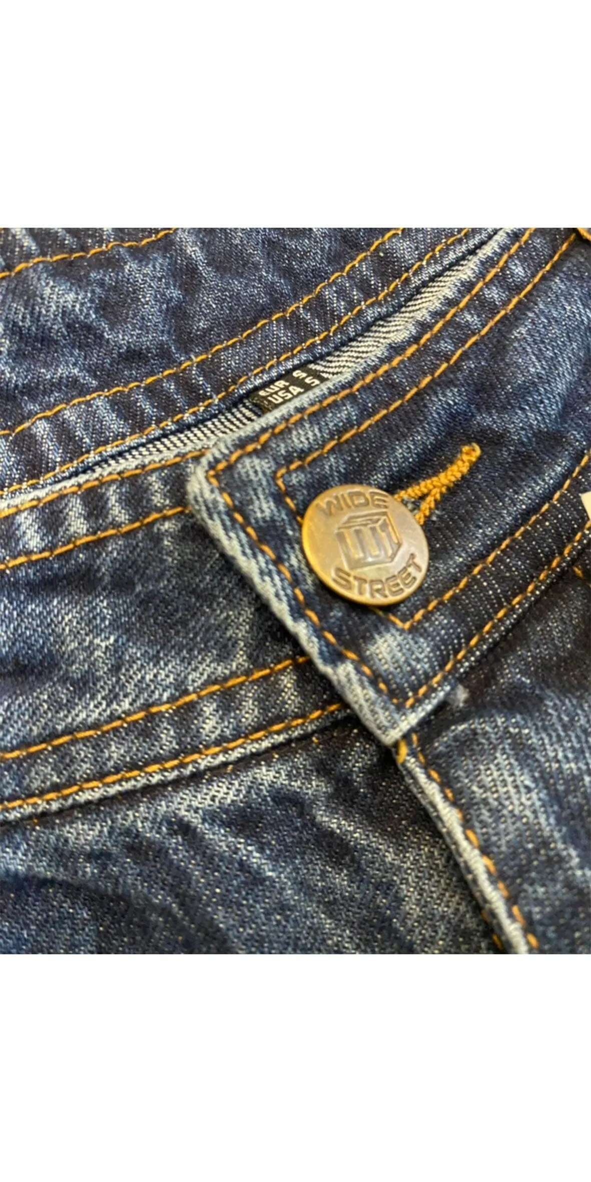 Furtivo Wide Street Carpintero Short Denim - Pantalones