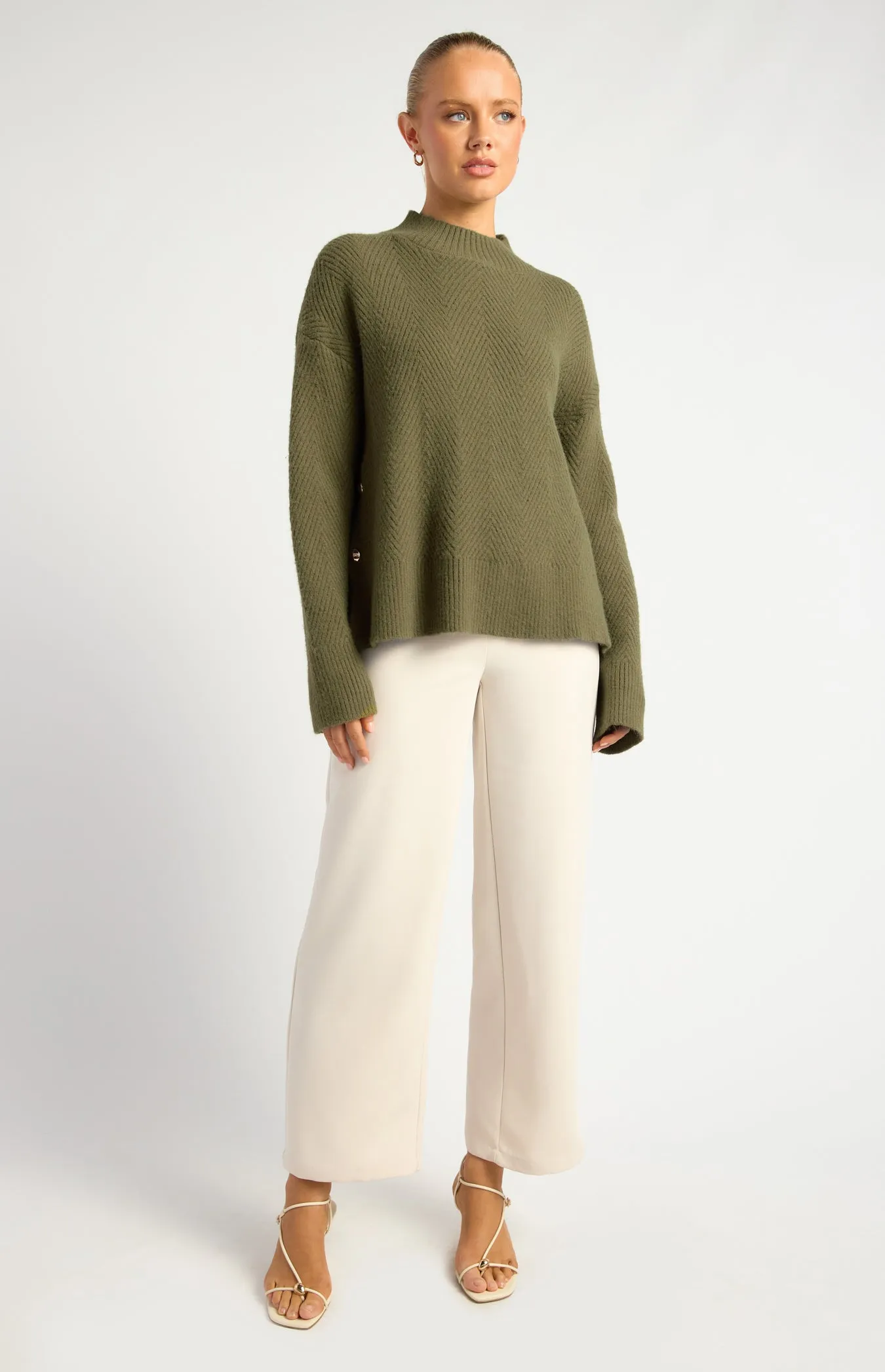 Gianella Jumper - Dark Olive