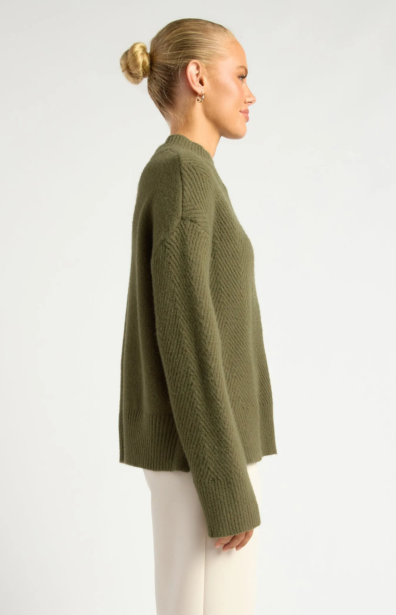 Gianella Jumper - Dark Olive