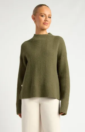 Gianella Jumper - Dark Olive
