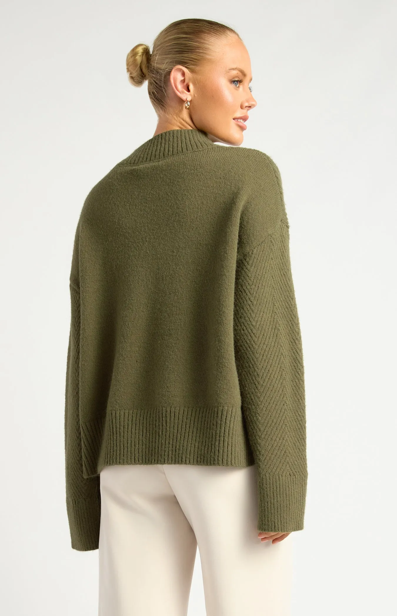 Gianella Jumper - Dark Olive