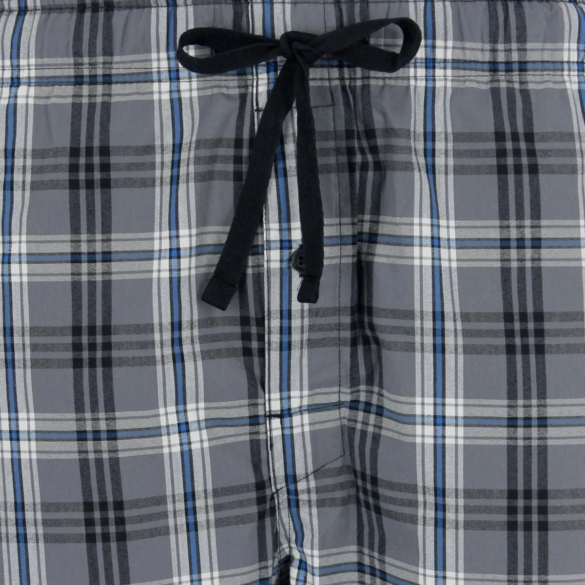 Hanes Men's Big & Tall Comfort Flex Plaid Pajama Lounge Pant