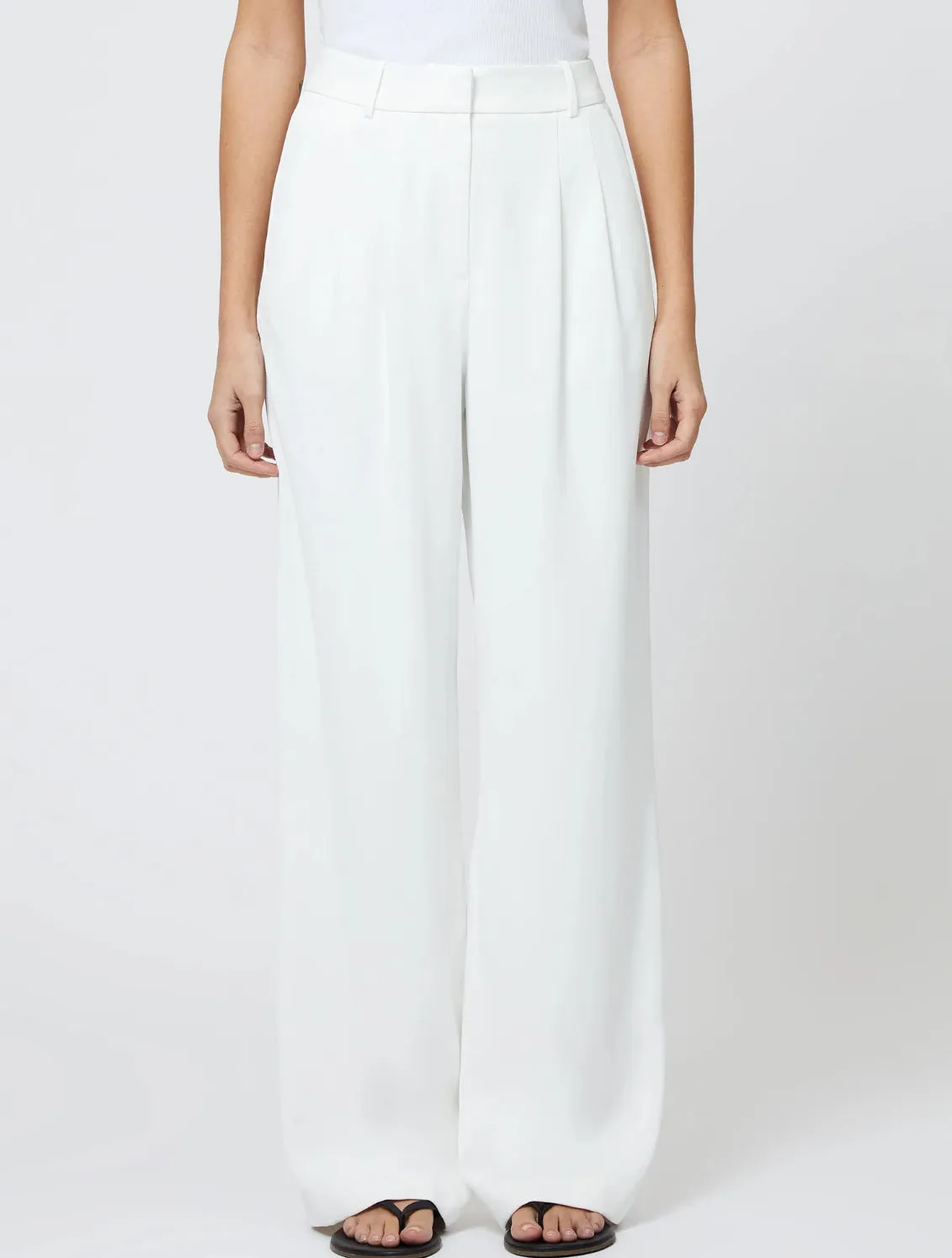 Harry Suiting Trousers in Summer White