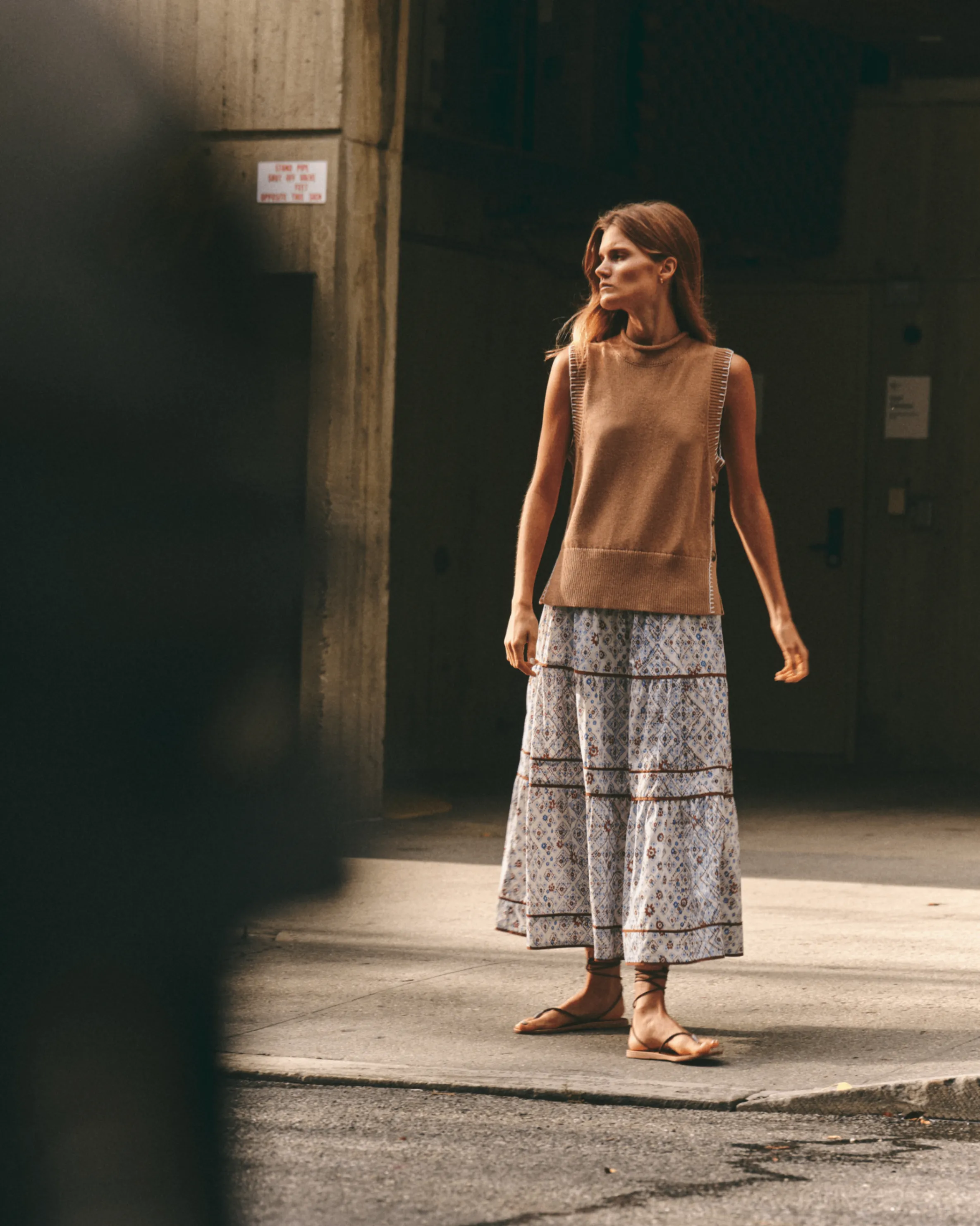 Hawthorne Vest-Camel