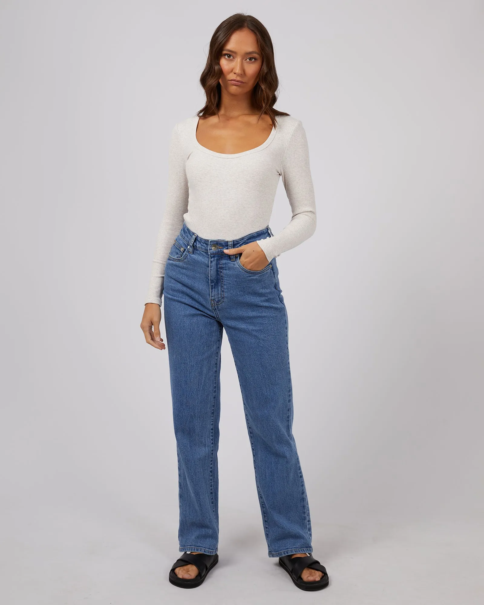 Hazel Long Sleeve Oatmeal