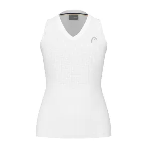 HEAD Performance Womens Padel Tank Top - White