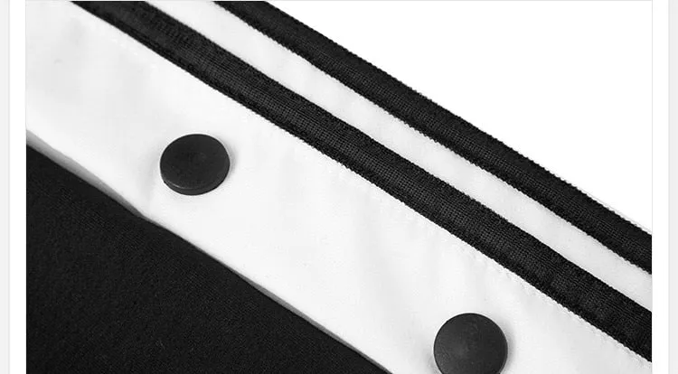 Hip Hop Retro Side Slip Fastener Shorts Men Casual Wear Sports Short