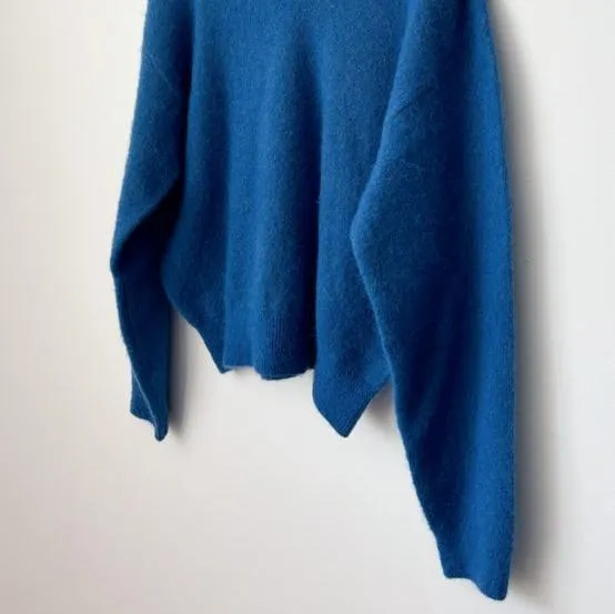 James Mohair Sweater in Blue