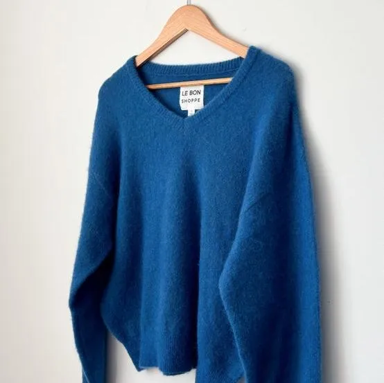 James Mohair Sweater in Blue