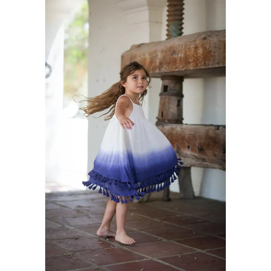Jodhpur Woven Dress - Navy Ombre