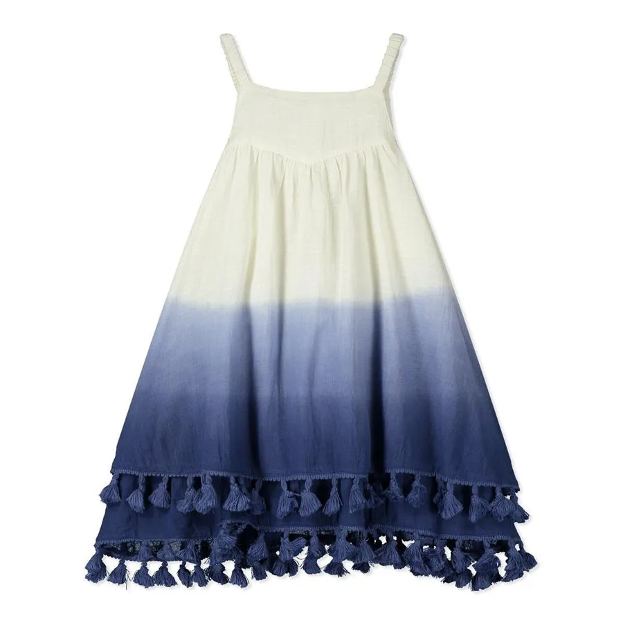 Jodhpur Woven Dress - Navy Ombre