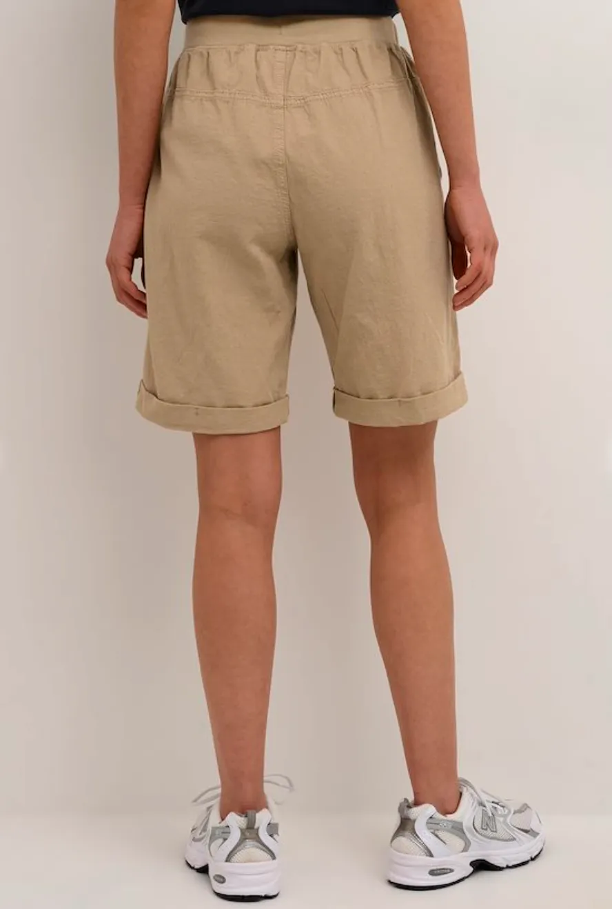 Kaffe Kanaya Casual Shorts - Classic Sand