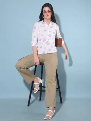 Khaki Cargo Trousers