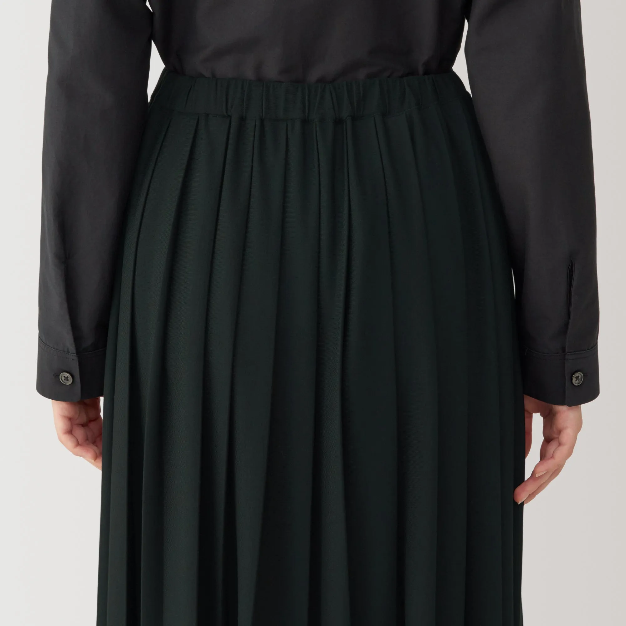 Labo Women's Jersey Pleated Skirt