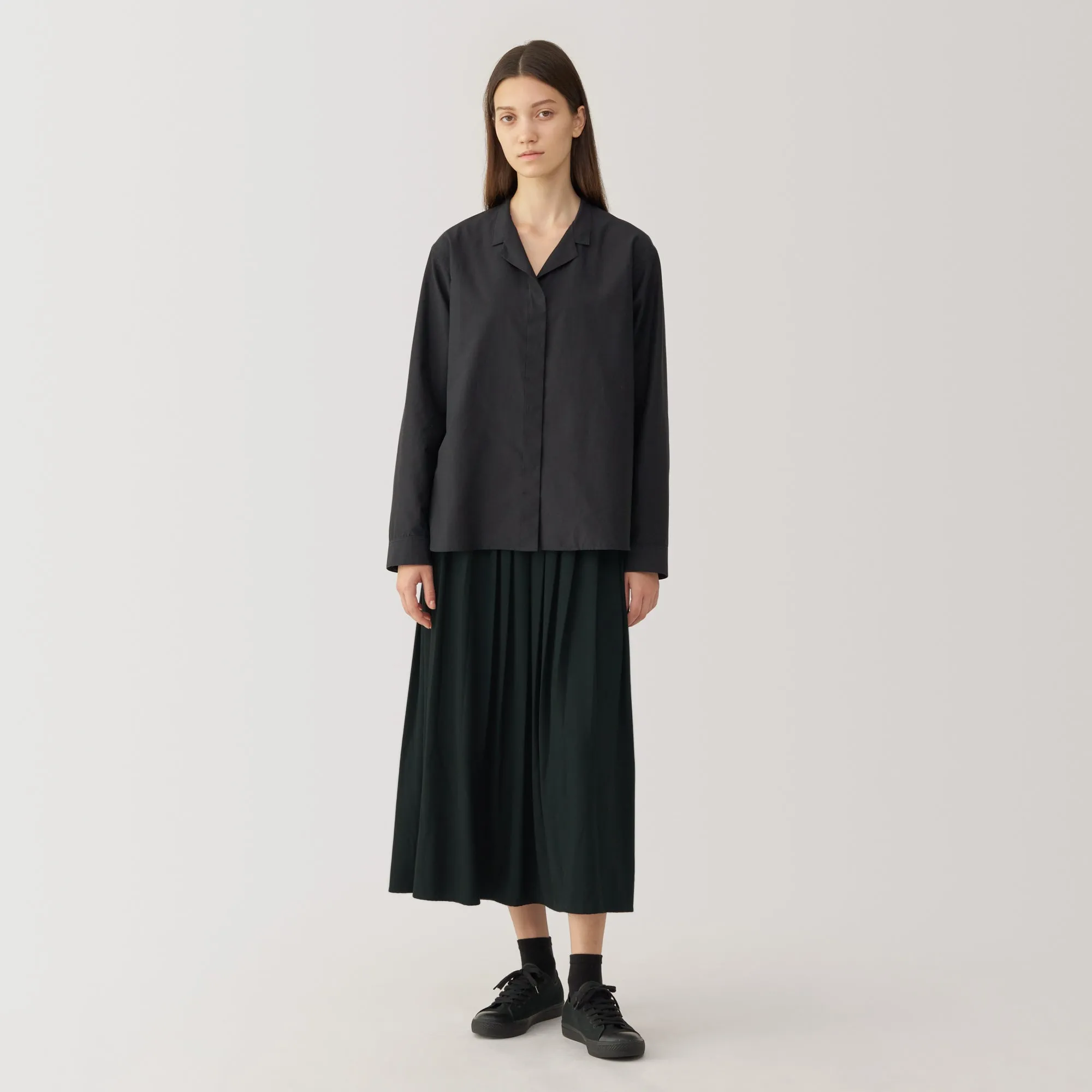 Labo Women's Jersey Pleated Skirt