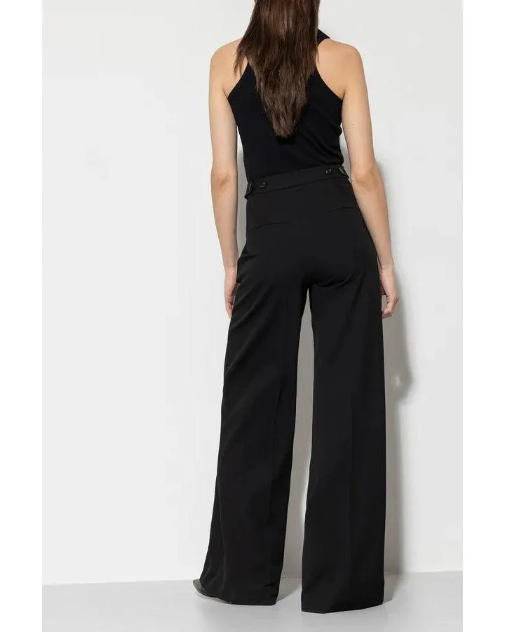 Luisa Cerano Straight Wide Leg Pant