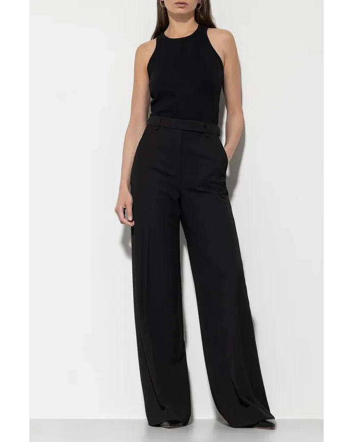 Luisa Cerano Straight Wide Leg Pant