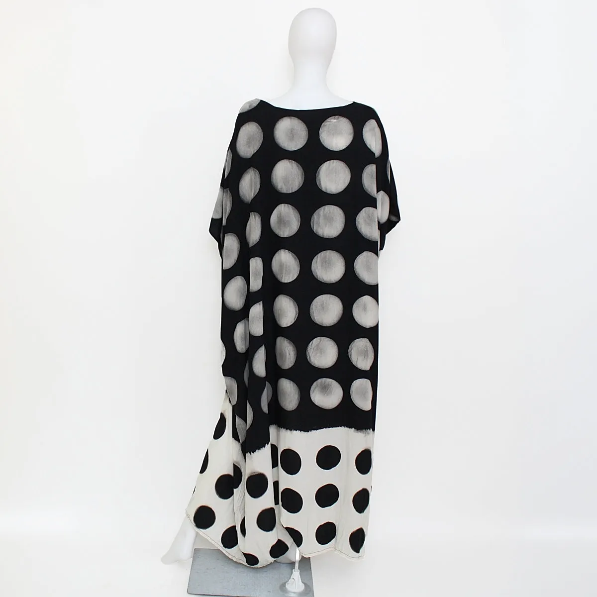 Multi Dimension Polka Dot Kaftan