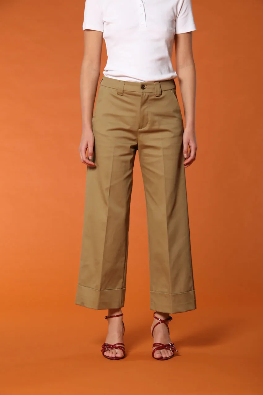  New York Studio Cropped women's chino pants in cotton twill Relaxed fit