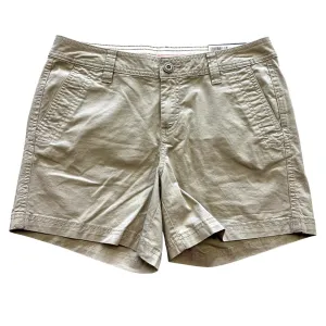 NWT Natural Reflections Khaki Spring Valley Twill Shorts Size 4