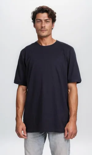 O204282 - Basic Black Summer Melton T-Shirt