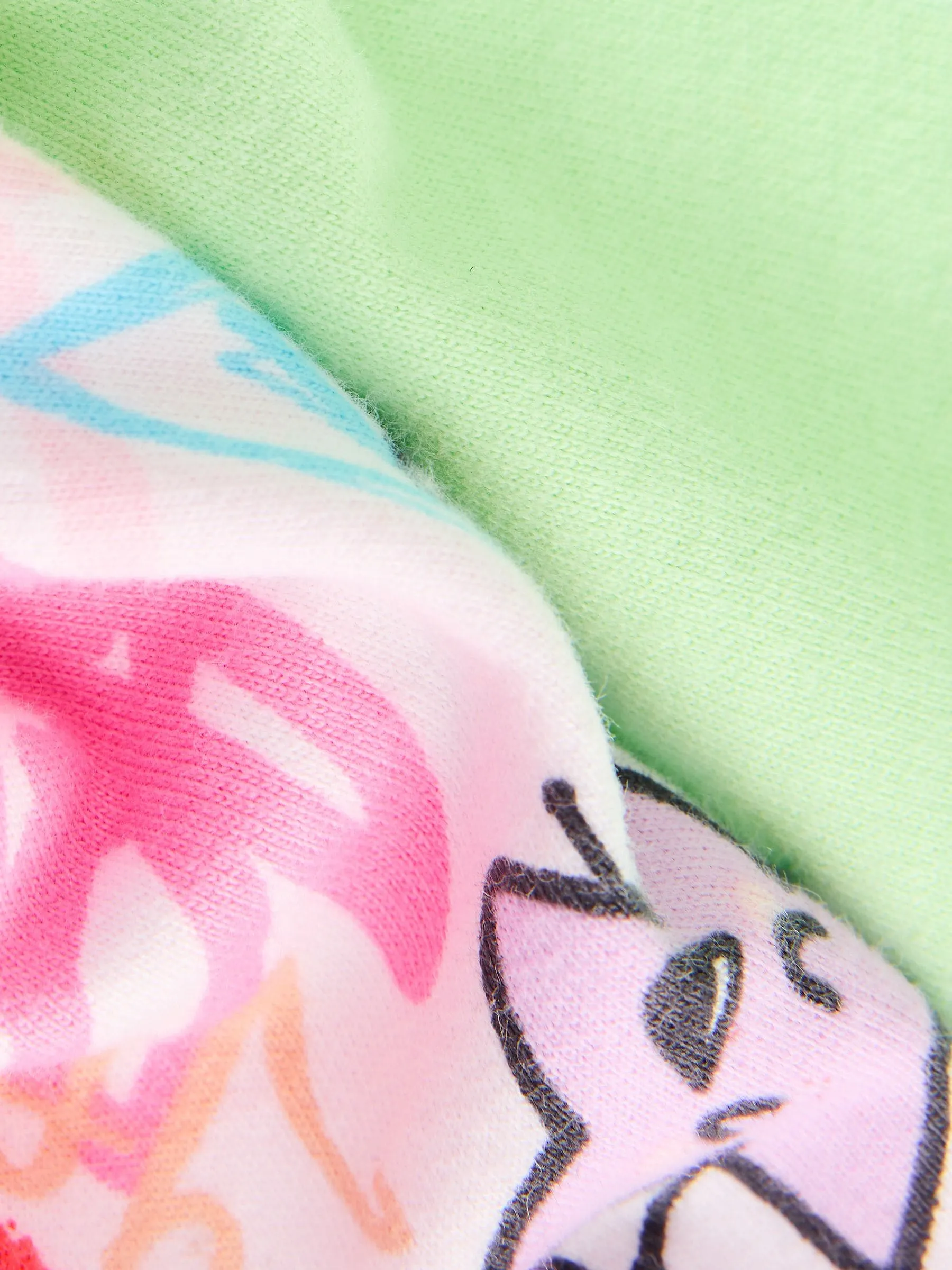 Pink Graffiti 100% Cotton Top & Shorts Set (3mths-7yrs)