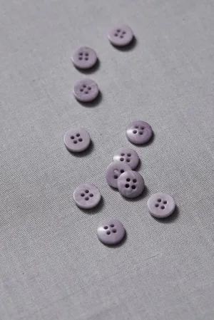 PLAIN 4 HOLE COROZO BUTTON |  Purple Haze 11mm