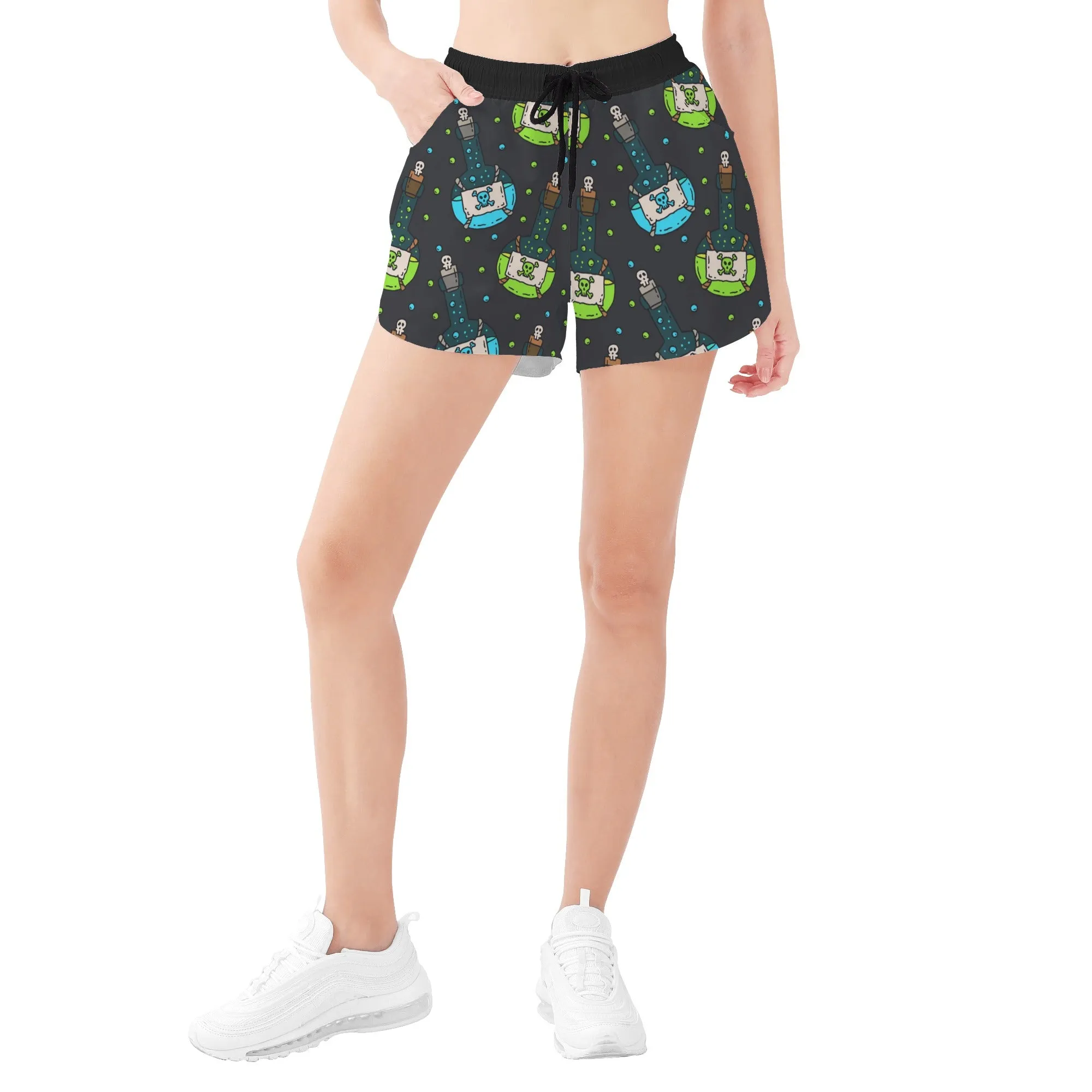 Poison Bottles Casual Shorts