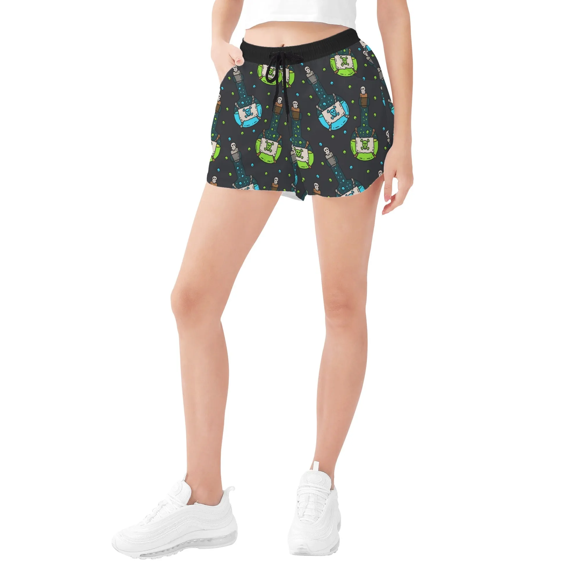 Poison Bottles Casual Shorts