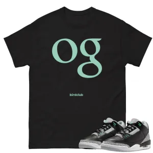 Retro 3 Green Glow "OG" Shirt